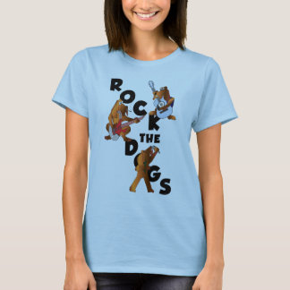 Schaukeln Sie das Hundebabydoll-T-Shirt T-Shirt