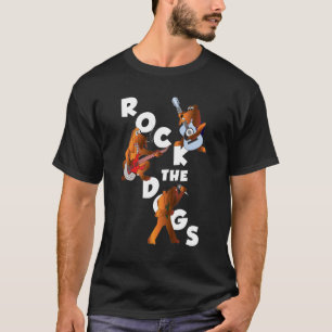 Schaukeln Sie das T-Shirt der Hundefrauen