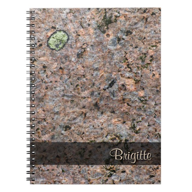 Schaukeln Sie Foto-Geologie-Beschaffenheit mit Notizblock (Vorderseite)