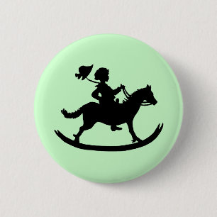Schaukelpferd Button