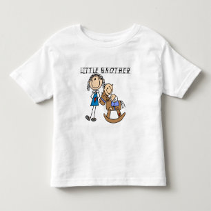 Schaukelpferd-kleiner Bruder-T-Shirts Kleinkind T-shirt