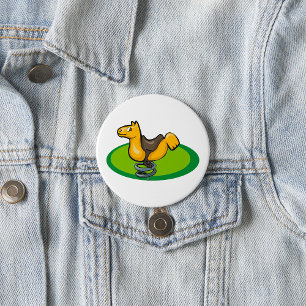 Schaukelpferd Spielplatz Button