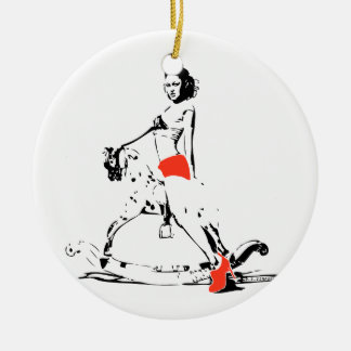 SCHAUKELPFLERDCHEN! KERAMIKORNAMENT