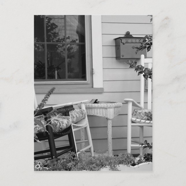 Schaukelstühle Postkarte (Vorderseite)