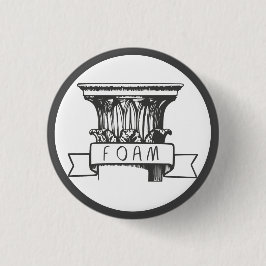 Schaum-Spalten-Knopf Button