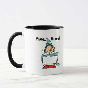 Schaumbad Stick Figure T-Shirts und Geschenke Tasse