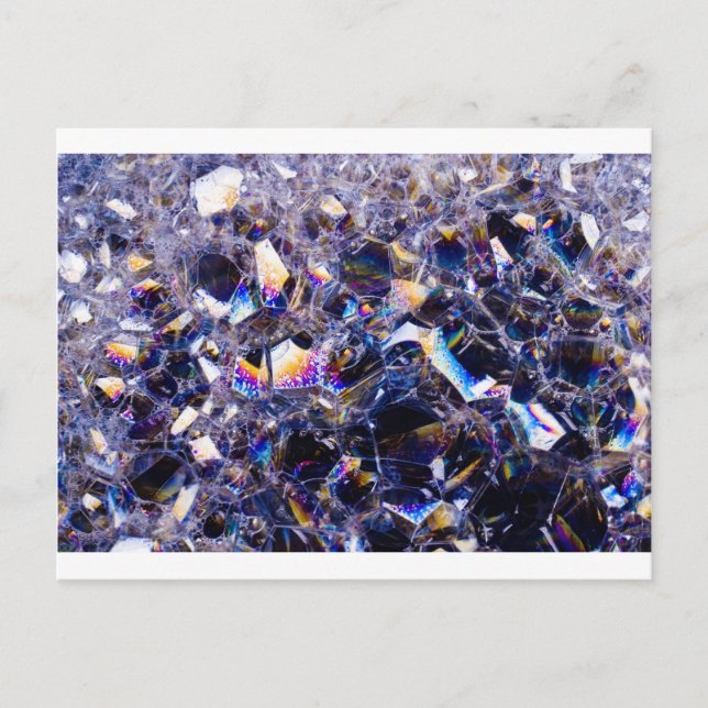 Schaumblasen Postkarte (Vorderseite)