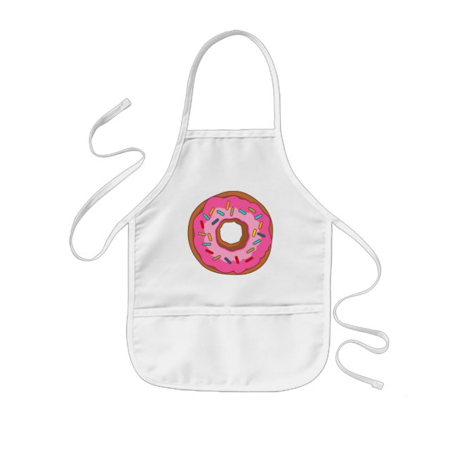 Schaumgummiringe, Krapfen Kinderschürze (Vorne)