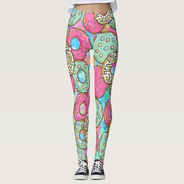Schaumgummiringe Leggings (Vorderseite)