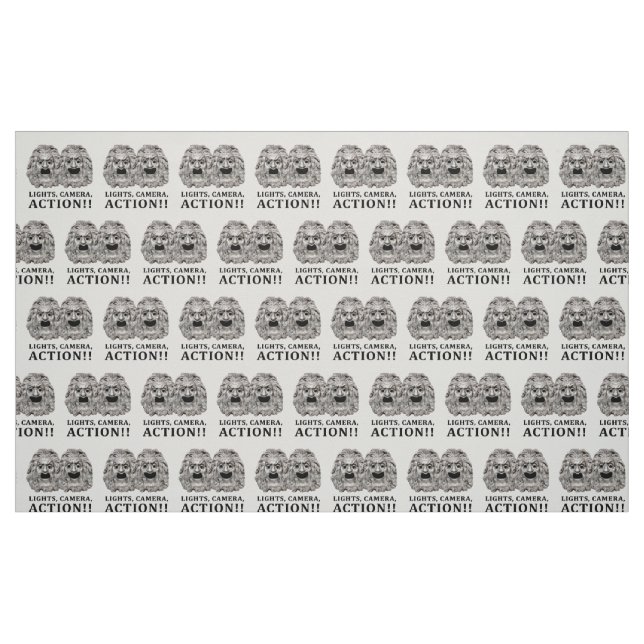 Schauspiel-Concept-Logo Stoff (Fat Quarter (45,7 x 55,9 cm))