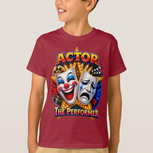 Schauspieler - Das T-Shirt für Jungen mit dunklem
