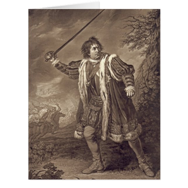 Schauspieler David Garrick 1772 (Vorderseite)