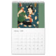 Schauspieler des alten Japans (Vintage japanische  Kalender (Feb 2025)