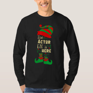 Schauspieler Elf Weihnachten Matching Familie Weih T-Shirt