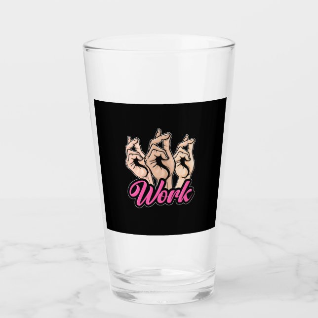 Schauspieler Glas (Vorderseite)