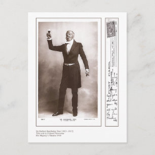 Schauspieler Herbert Beerbohm Tree Postkarte