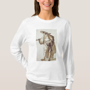 Schauspieler mit einem Breit-eingefaßten Hut T-Shirt
