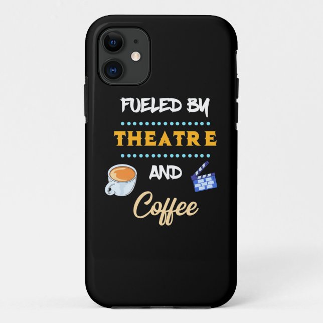 Schauspieler mit Theaterkaffee Case-Mate iPhone Hülle (Rückseite)