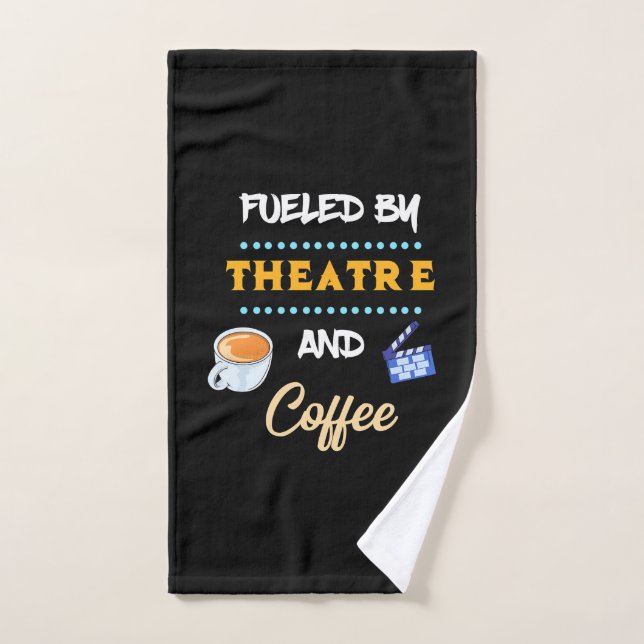 Schauspieler mit Theaterkaffee Handtuch (Handtuch)