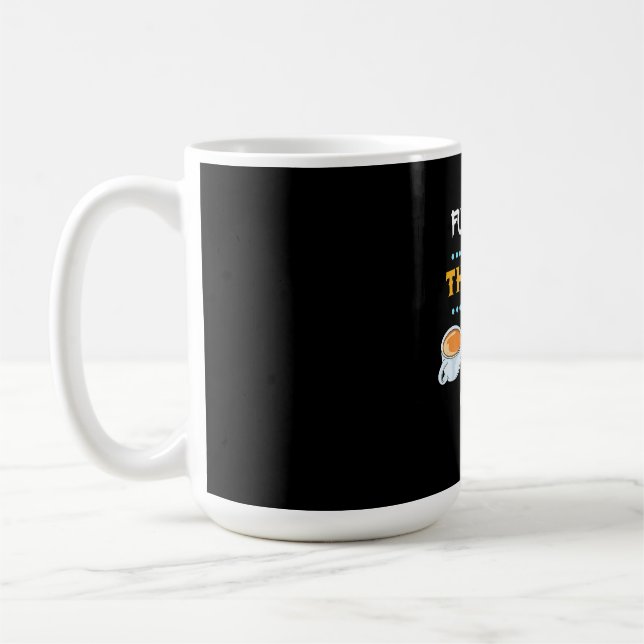 Schauspieler mit Theaterkaffee Kaffeetasse (Links)