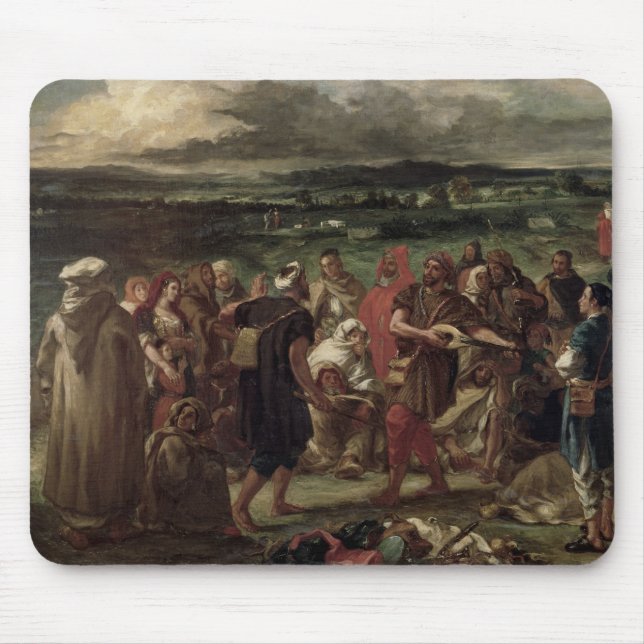 Schauspieler oder arabische Possenreißer, 1848 Mousepad (Vorne)