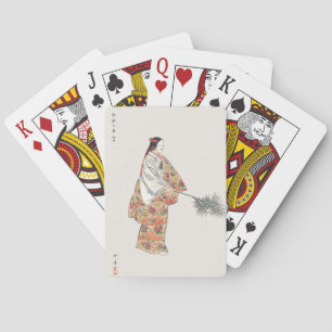 Schauspieler spielen Hanjo japan Kunstmalerei Kogy Spielkarten
