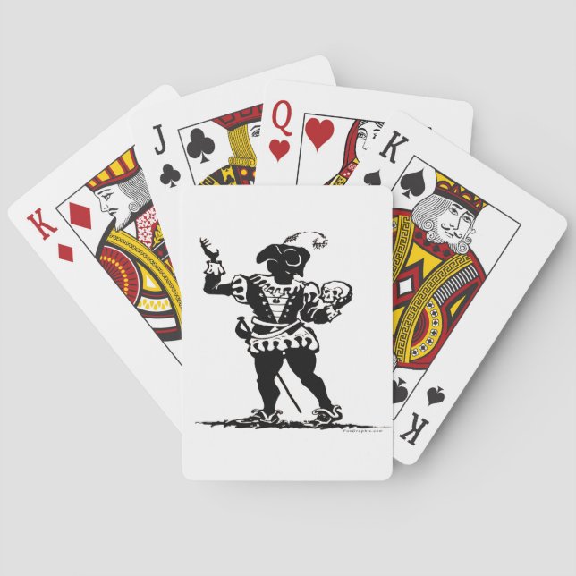 Schauspieler Spielkarten (Rückseite)