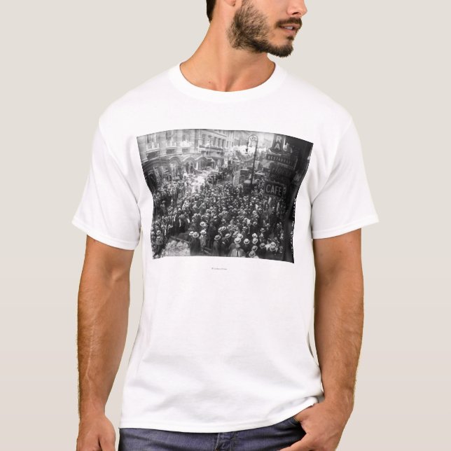 Schauspieler-Streik auf 45. Straße in New York T-Shirt (Vorderseite)