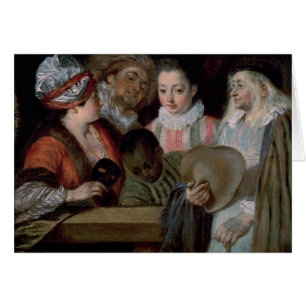 Schauspieler vom Theater Francais, c.1714-15