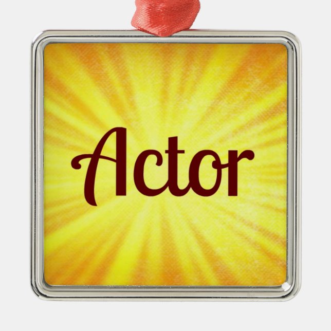 Schauspieler Weihnachtsschmuck (Vorne)