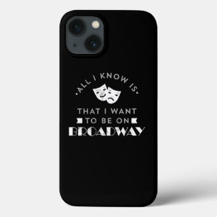 Schauspielerin Broadway Schauspiel Funny Theater  Case-Mate iPhone Hülle