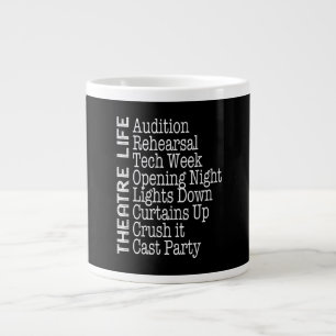 Schauspielerin Broadway-Schauspieler Musical-Liebh Jumbo-Tasse