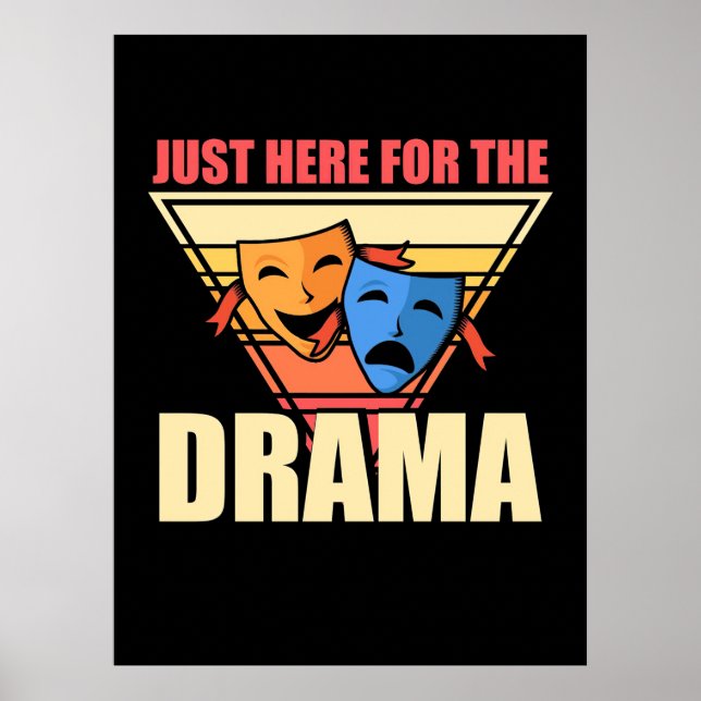 Schauspielerin für das Drama Poster (Vorne)