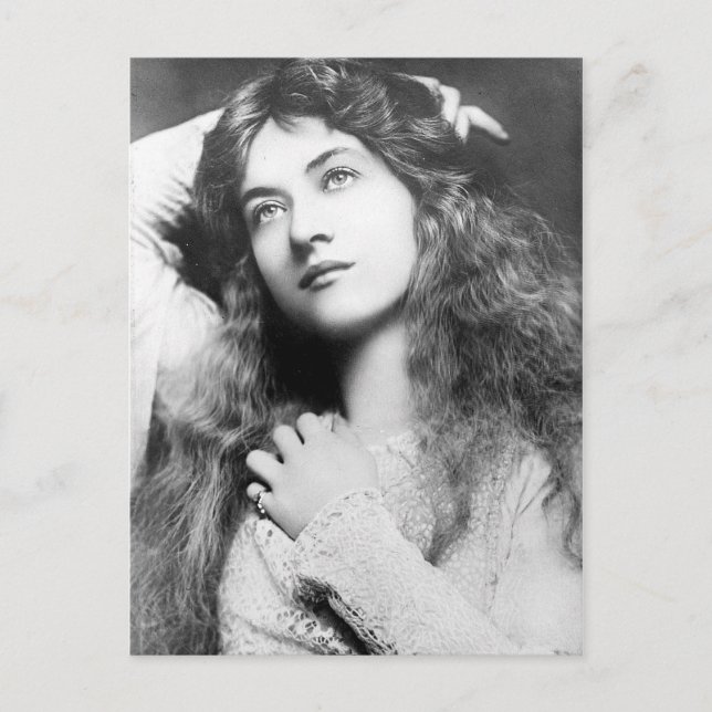 Schauspielerin Maude Fealy Postkarte (Vorderseite)