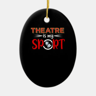 Schauspielerin Schauspiel Schauspielerin ist meine Keramik Ornament