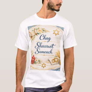 Schawuot Fest der Wochen - Chag Schawuot Sameach T-Shirt