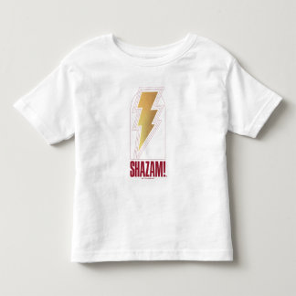 SCHAZAM! Götterwut | Abzeichen mit Blitzschlag Kleinkind T-shirt