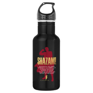 SCHAZAM! Götterwut | Flexi-Silhouette Edelstahlflasche