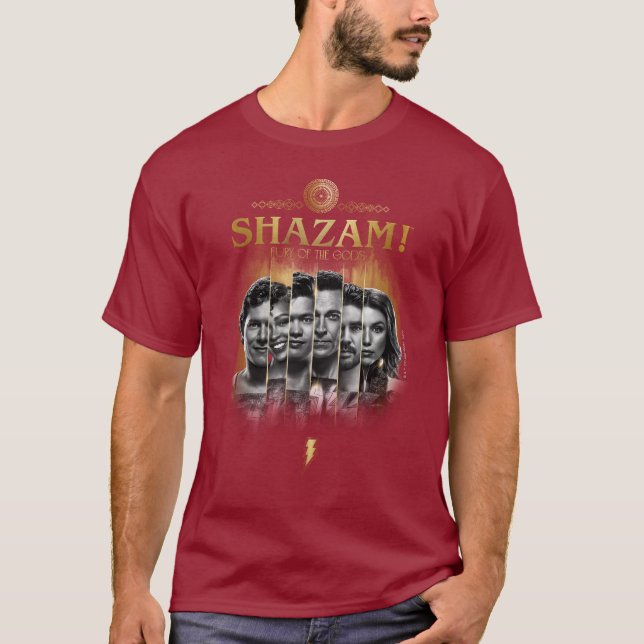 SCHAZAM! Götterwut | Foto Bars T-Shirt (Vorderseite)