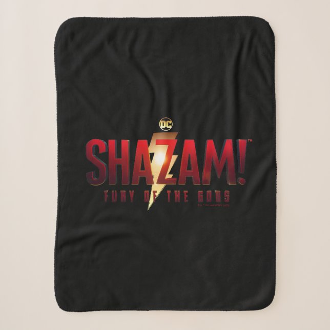 SCHAZAM! Götterwut | Fury of the Gods Logo Sherpadecke (Vorderseite)