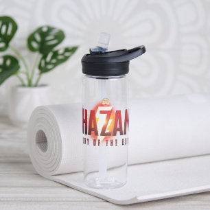 SCHAZAM! Götterwut Fury of the Gods Logo Trinkflasche