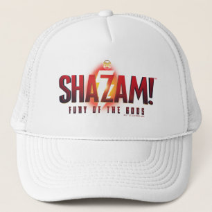 SCHAZAM! Götterwut Fury of the Gods Logo Truckerkappe