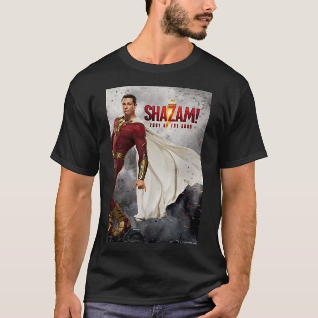 SCHAZAM! Götterwut | Hang Loose Movie Poster T-Shirt (Vorderseite)