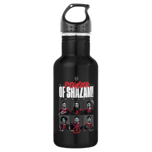 SCHAZAM! Götterwut   Power der SHAZAM Group Edelstahlflasche