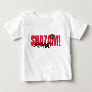 SCHAZAM! Götterwut Rainbow Bolzen-Logo Baby T-shirt
