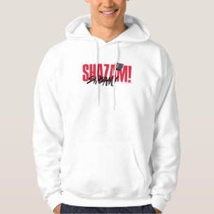 SCHAZAM! Götterwut Rainbow Bolzen-Logo Hoodie