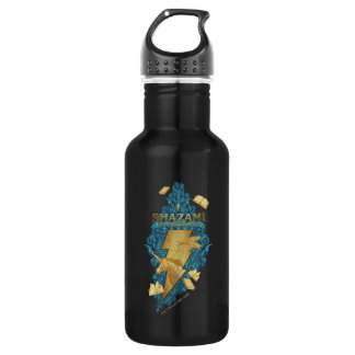 SCHAZAM! Götterwut | Reich des Götter-Logos Edelstahlflasche