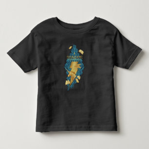 SCHAZAM! Götterwut Reich des Götter-Logos Kleinkind T-shirt