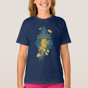 SCHAZAM! Götterwut   Reich des Götter-Logos T-Shirt