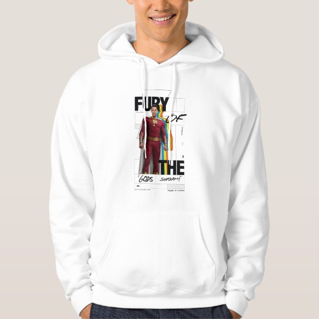 SCHAZAM! Götterwut | Retro Album Style Art Hoodie (Vorderseite)